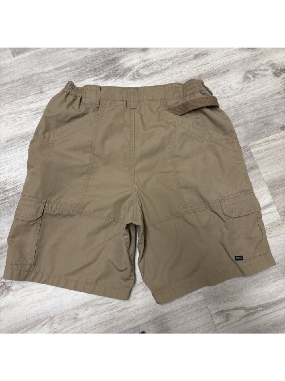 5.11 Taclite Pro Shorts Mens Size 34 Beige Ripstop Tactical Cargo Utility 73287 - Picture 2 of 9